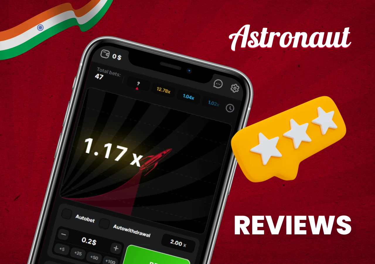 Player feedback and ratings for the Astronaut crash game.